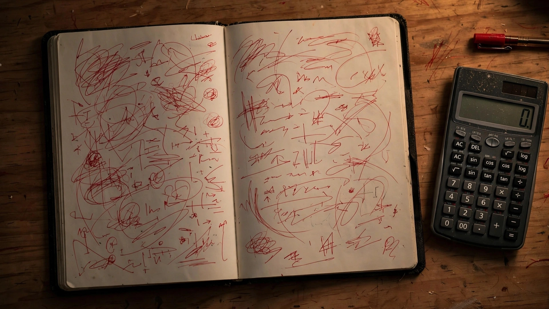 Red numbers, open book screenshot 1