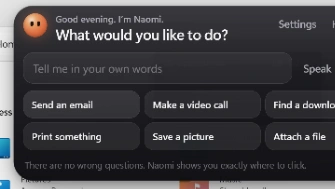 Naomi screenshot 1