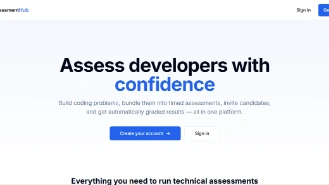Devoloper Assesment And Coding Platfrom screenshot 1