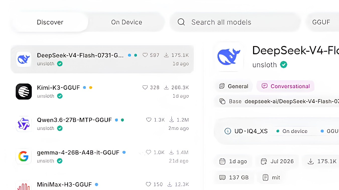 Unsloth Desktop screenshot 1