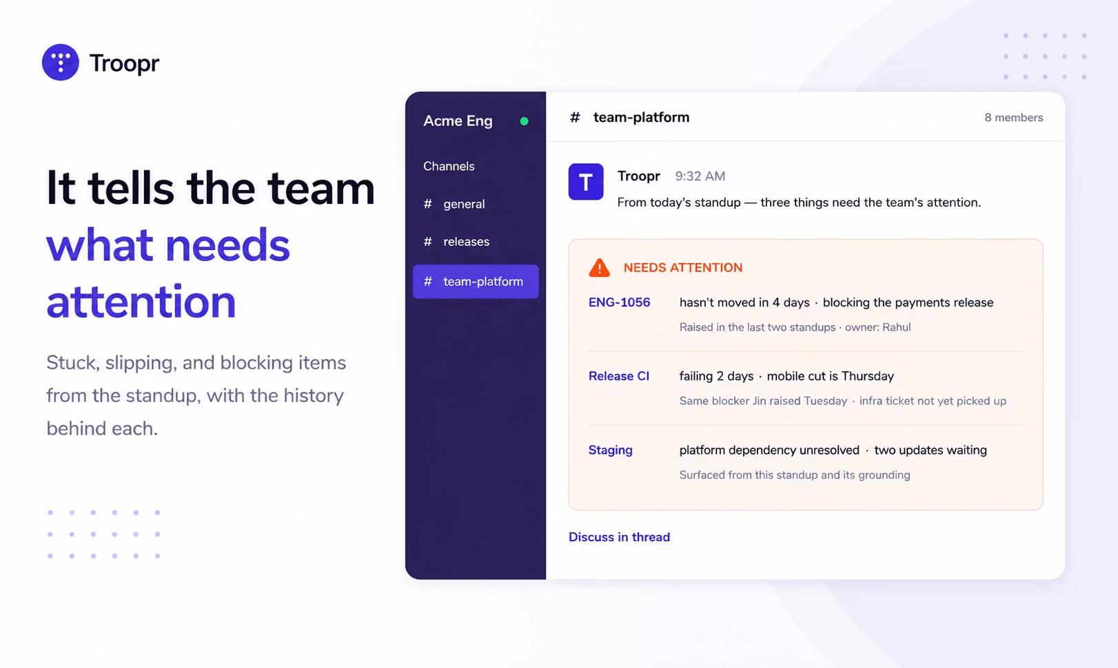 Troopr AI Scrum Master screenshot 2