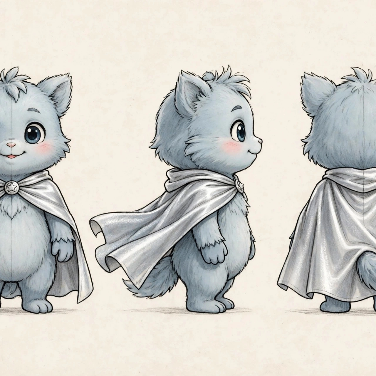The silver cape
